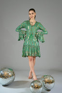 Amber Bell Sleeves Dress