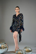 Naomi Mini Feather Dress