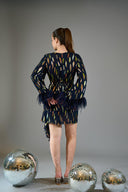 Naomi Mini Feather Dress
