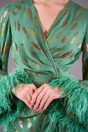 Naomi Mini Feather Dress