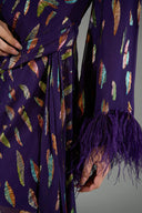 Naomi Mini Feather Dress