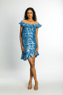 Zari Ruffled Mini Dress