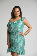 Zari Ruffled Mini Dress