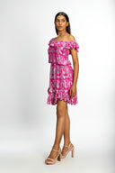 Zari Ruffled Mini Dress